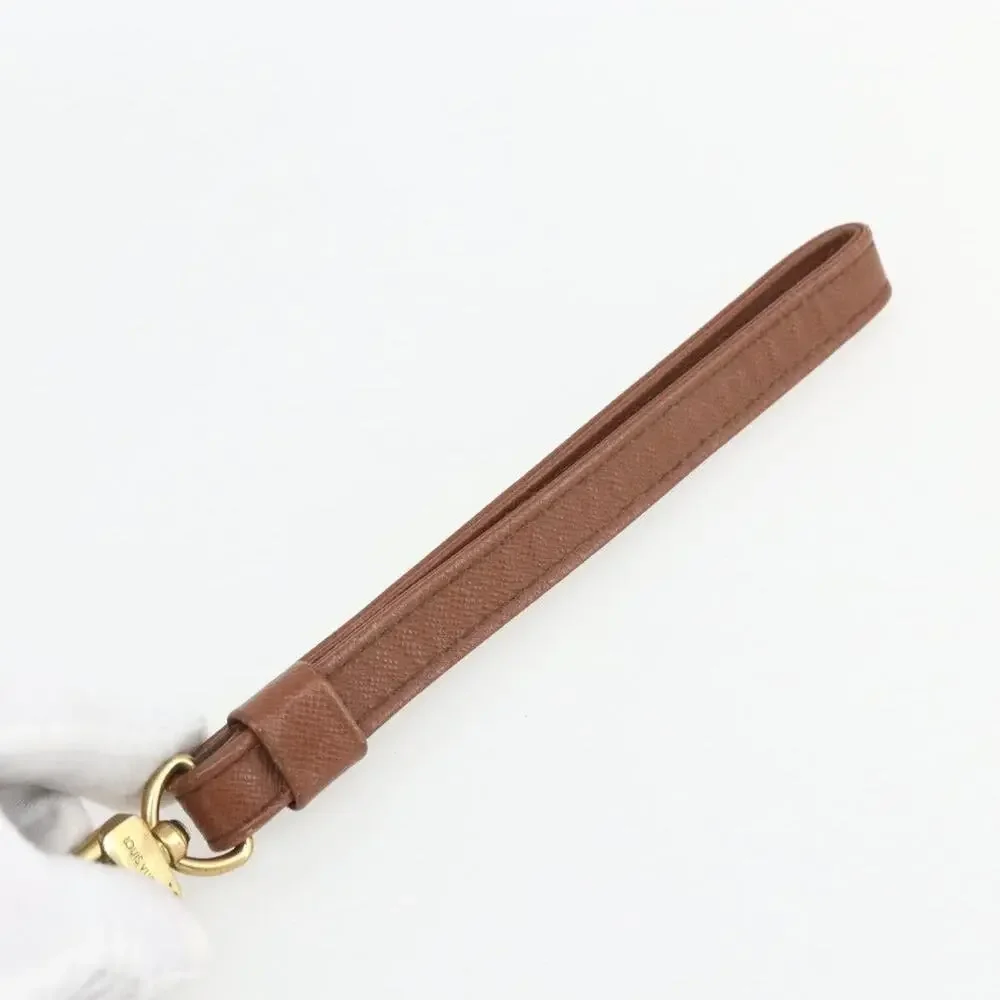 Louis Vuitton Monogram Orsay Clutch Bag Brown